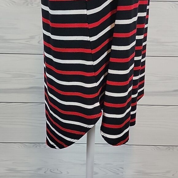 Liz Claiborne weekend striped tunic top Size L - Picture 6 of 12